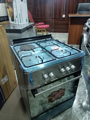 Brand New Maxi 60 by 60 Cm (3 Burner 1 Electric)Gas Cooker