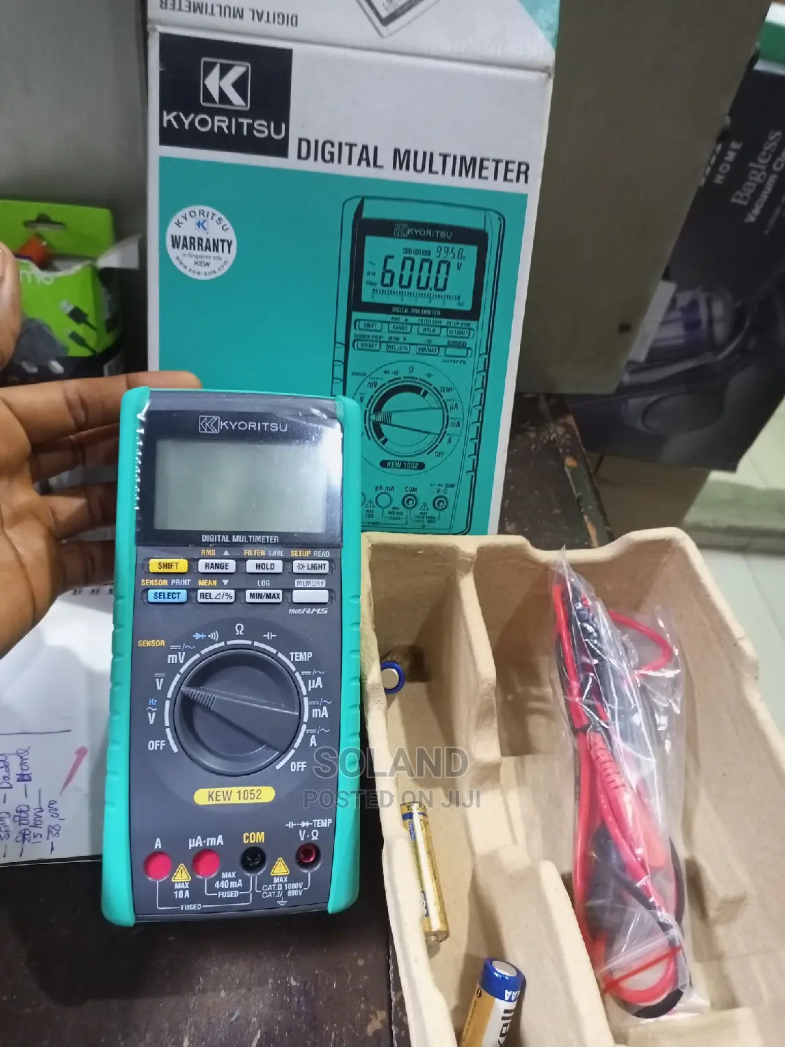 Digital Multimeters
Kew 1052
Kyoritsu