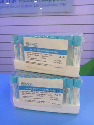 Rapid Action Medical Sodium Citrate Collection Tubes