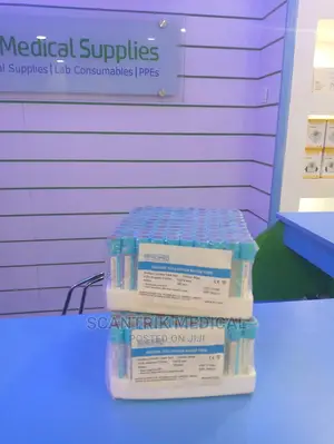 Laboratory Transparent Blood Collection Tubes