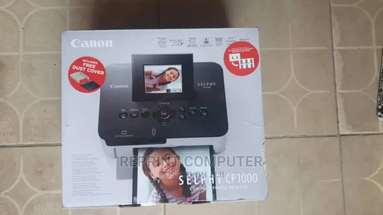 Canon Selphy Cp1000 Photo Printer