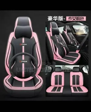 Pink Opsm Leather Seat Cover