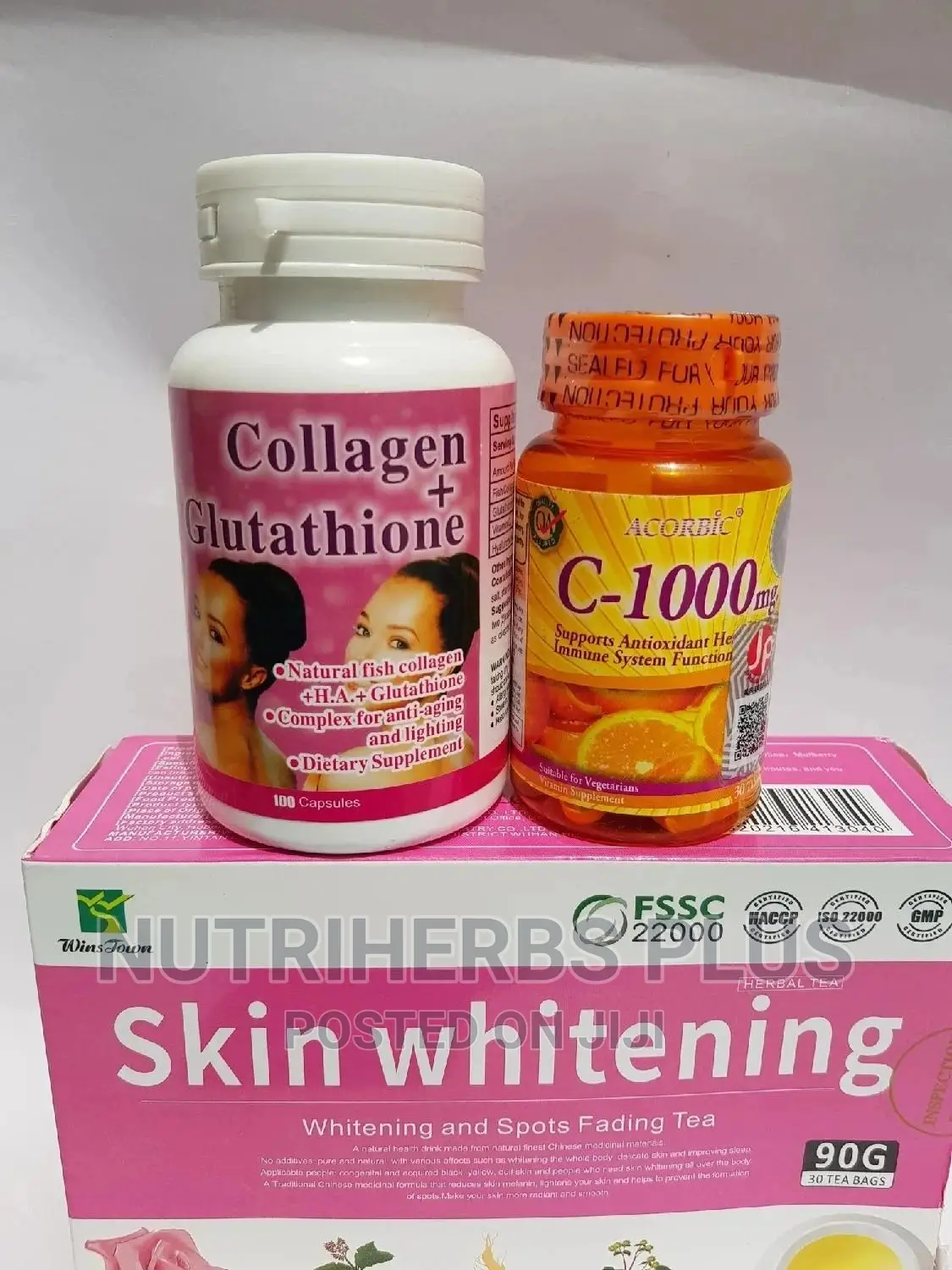 Complete Whitening Set for Effective Skin Lightening