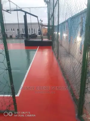Basketball Court Painting