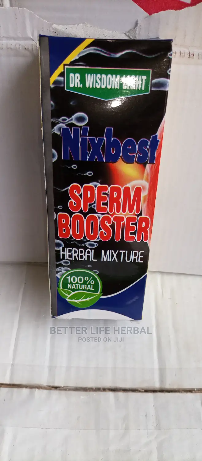 Sperm Booster Herbal Mixture.