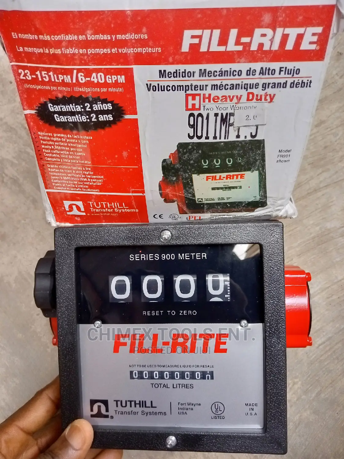 Flow Meters Fill : Rite