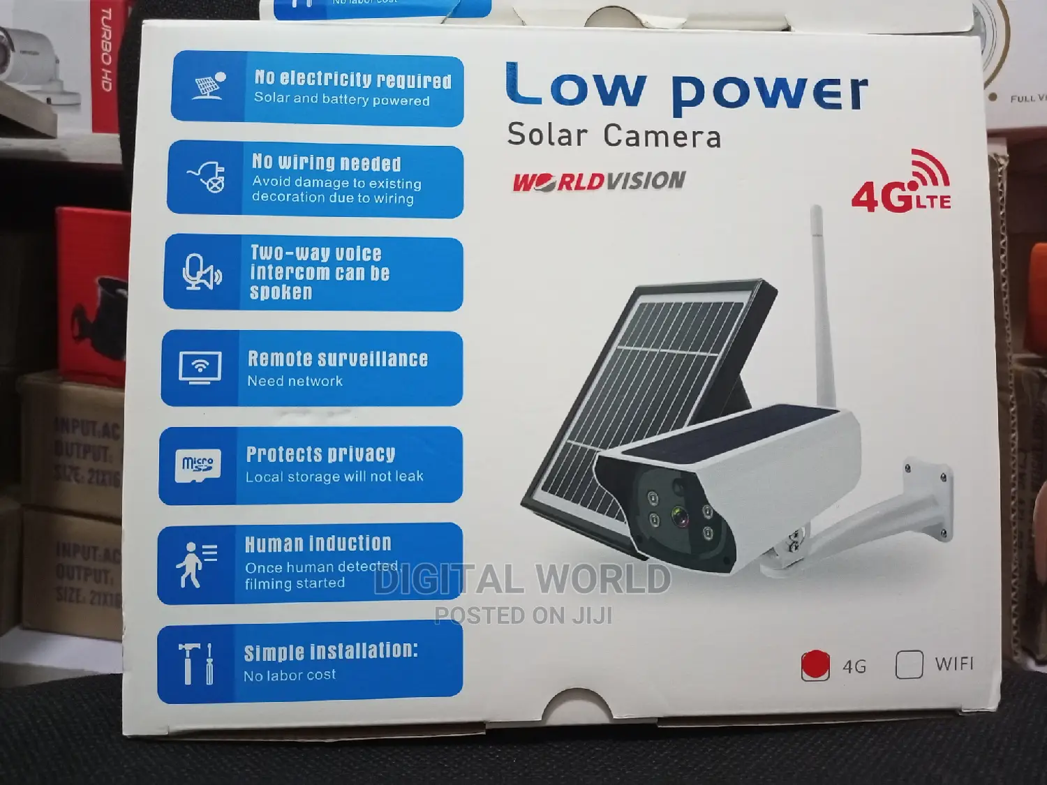 Lowr Power 4g Bullet Camera With Sim/Memory Card Slot