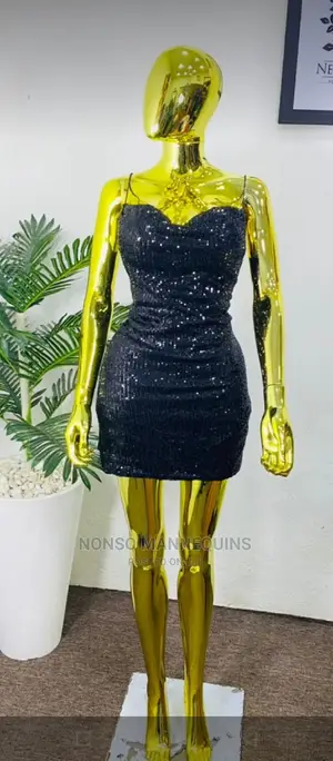 Size 8 Female Gold Display Mannequin