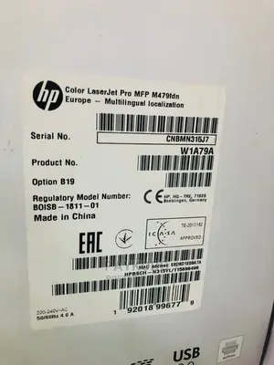 Hp Colour Laserjet Pro MFP M479fdn