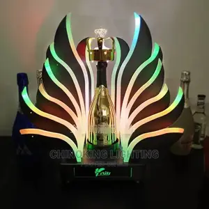Led Champagne Carrier Peacock Tail