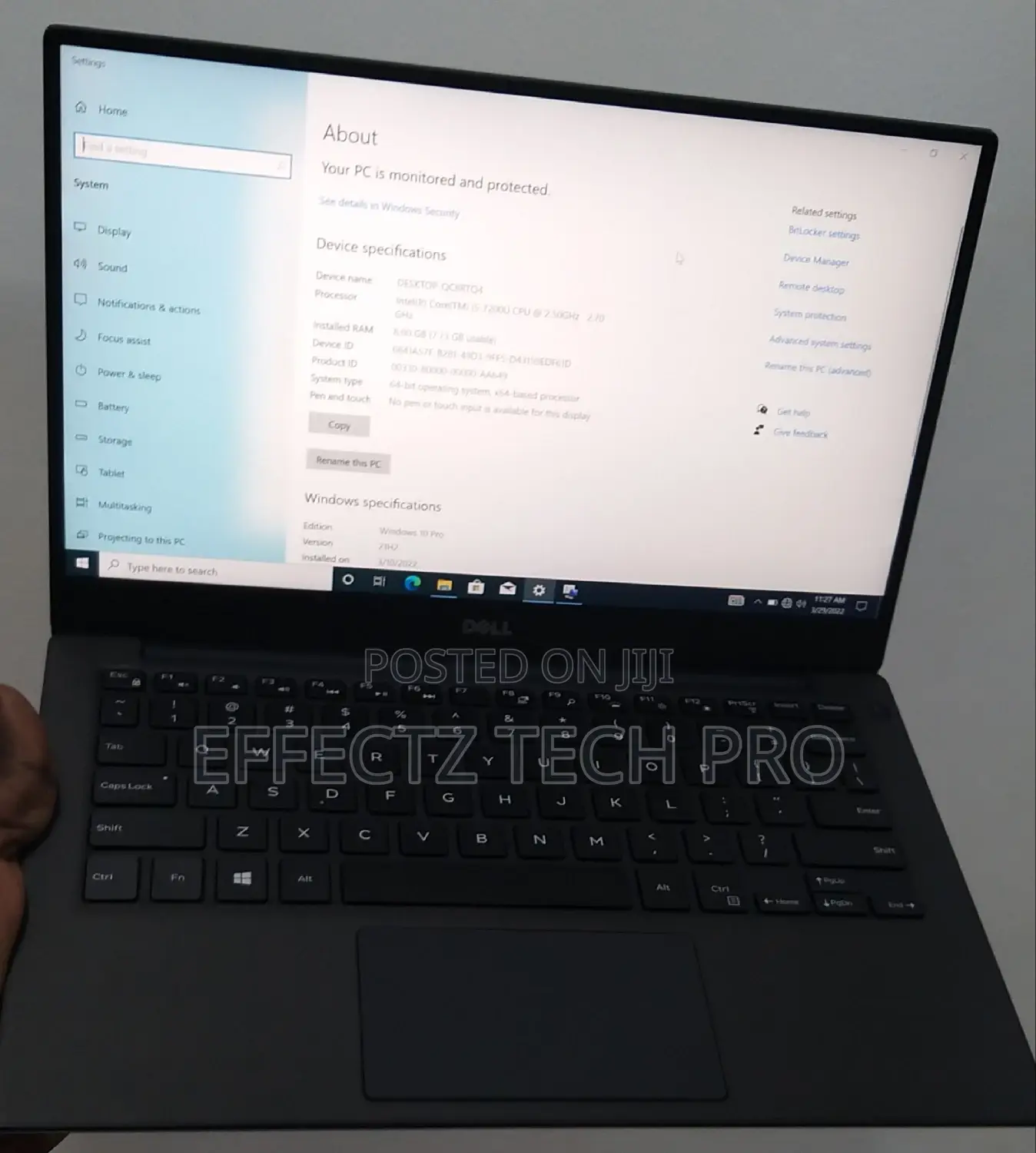Laptop Dell Precision 5520 16GB Intel Core i7 SSD 512GB