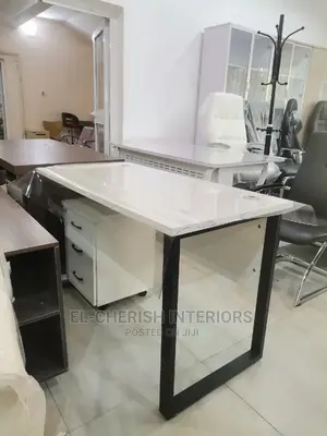 Cossy White Office Table.