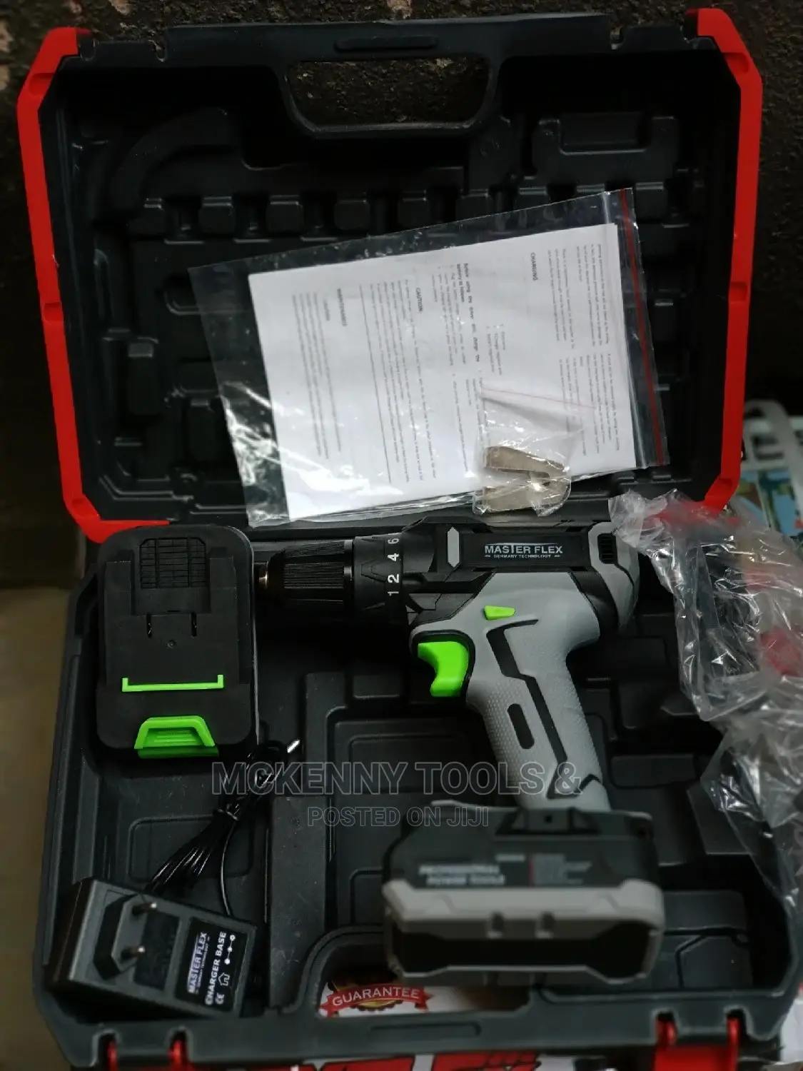 German Technology 36V Cordless Drill and Screw Machine