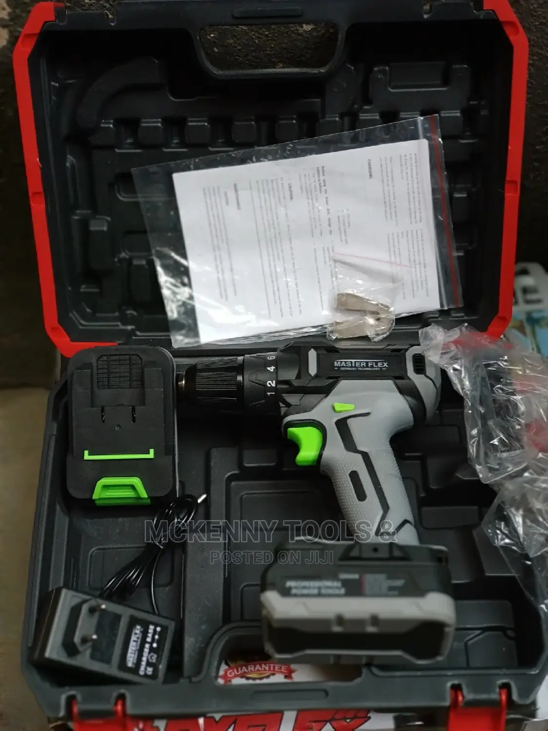German Technology 36V Cordless Drill and Screw Machine
