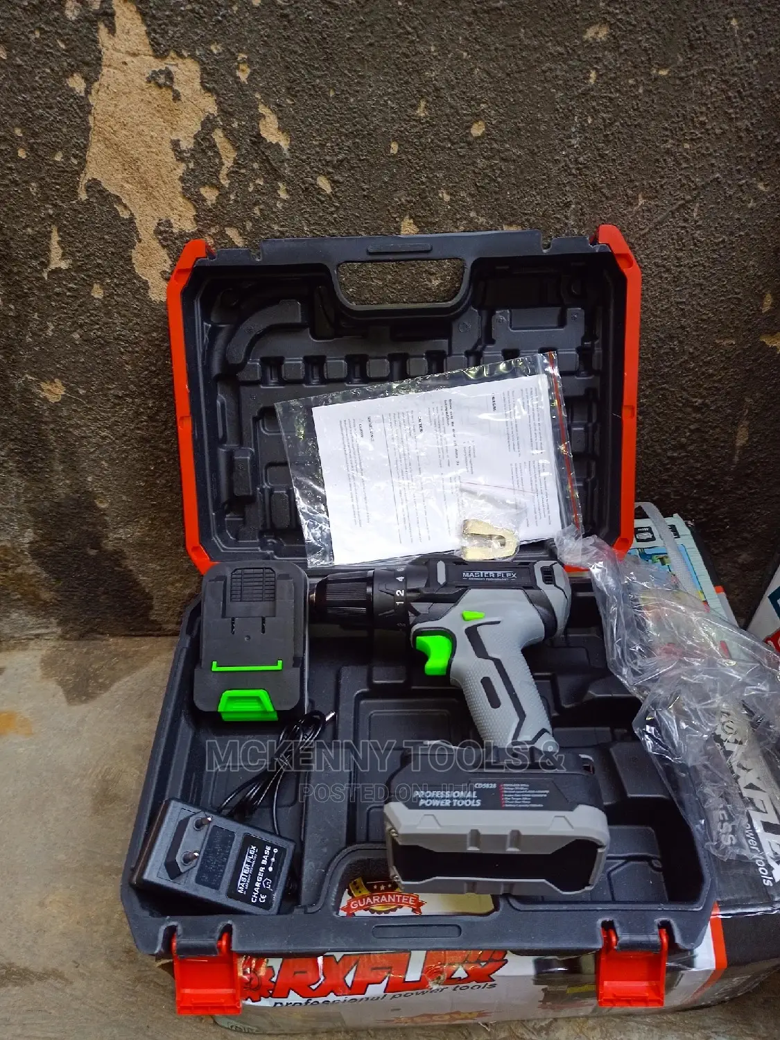 German Technology 36V Cordless Drill and Screw Machine