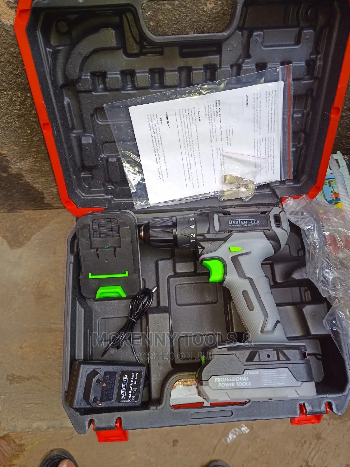 German Technology 36V Cordless Drill and Screw Machine