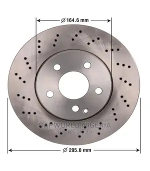 Duralast 76607 Break Discs Fits Mercedes Benz C300 (08-12)