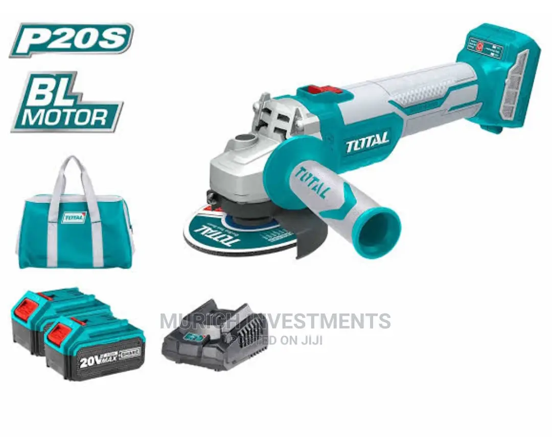 TOTAL Li-Ion Brushless Angle Grinder
