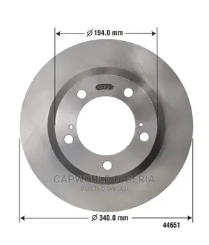 Duralast 44651 Break Discs for Lexus/Toyota 08-15 Lx570