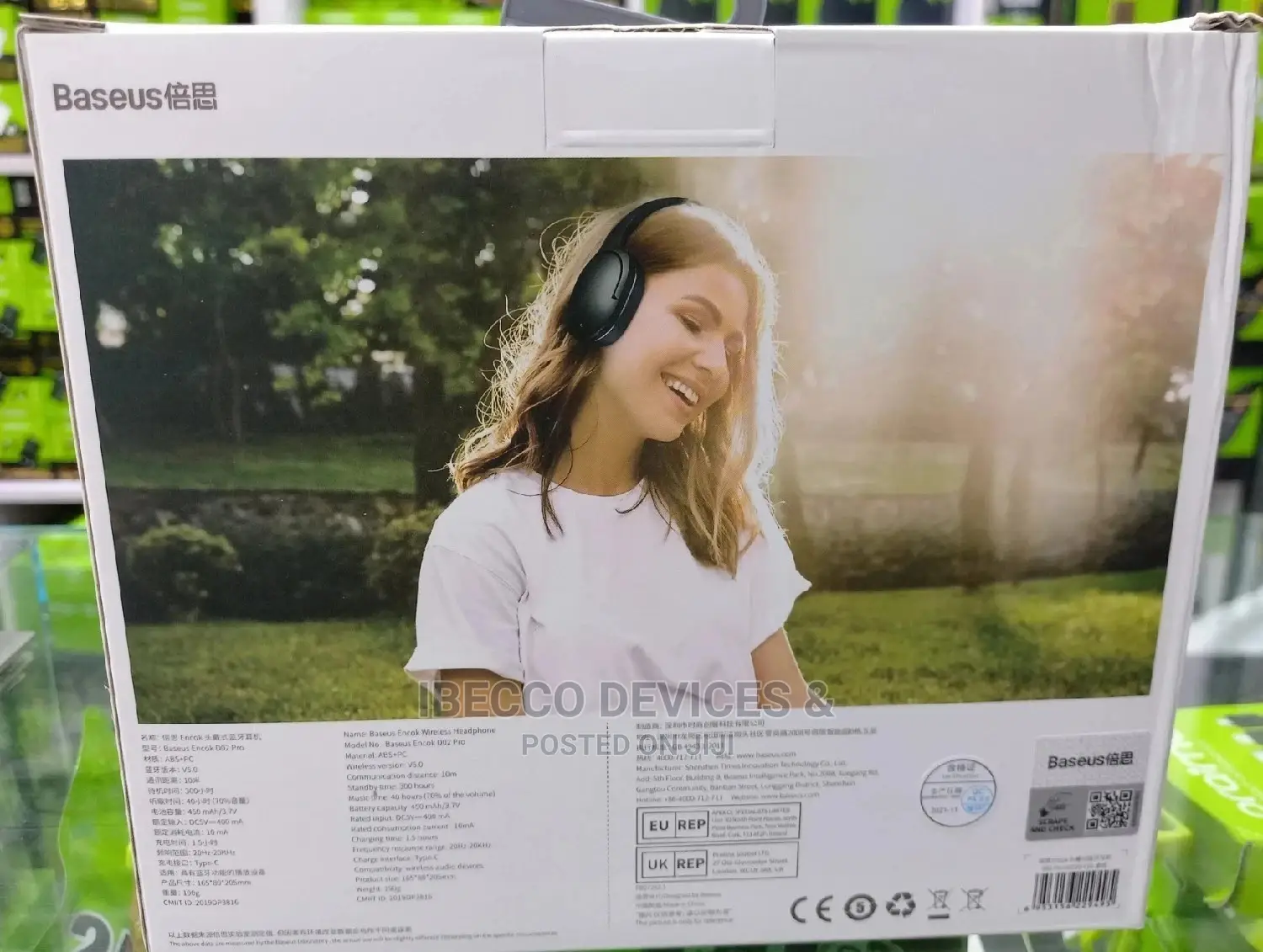 Baseus Encok Wireless Headphone
