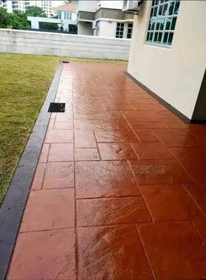 Concrete Stamp Floor in Abeokuta