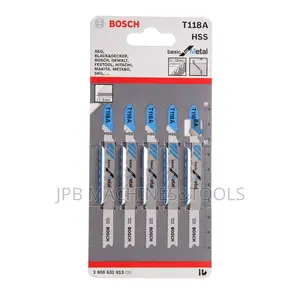 T 118 a Bosch Jigsaw Blades for Metal