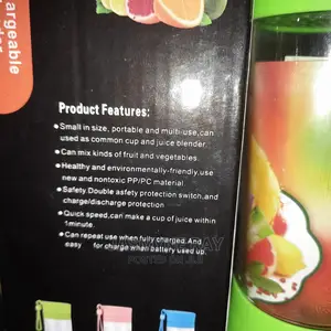 Portable Rechargeable Blender