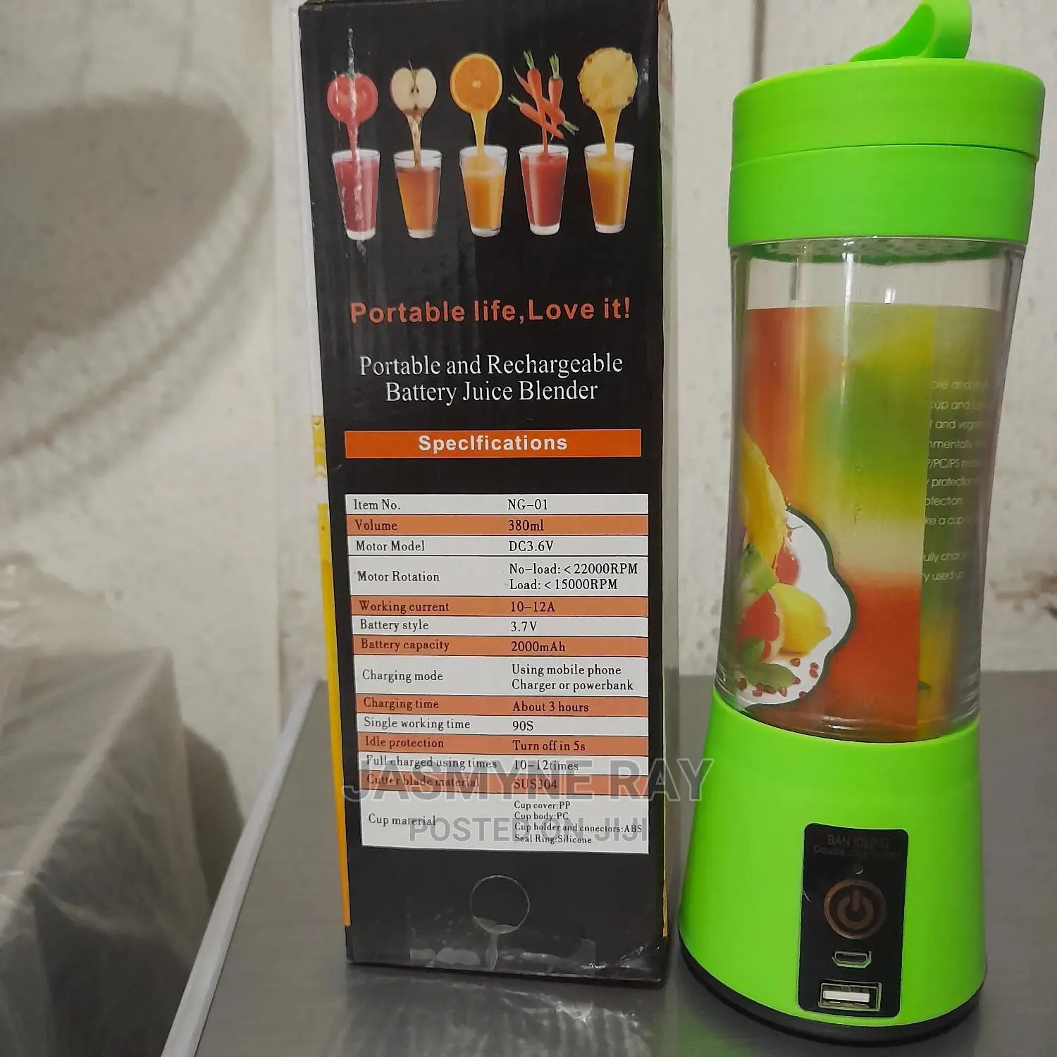 Portable Rechargeable Blender