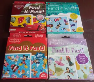 Find It Fast Card Game