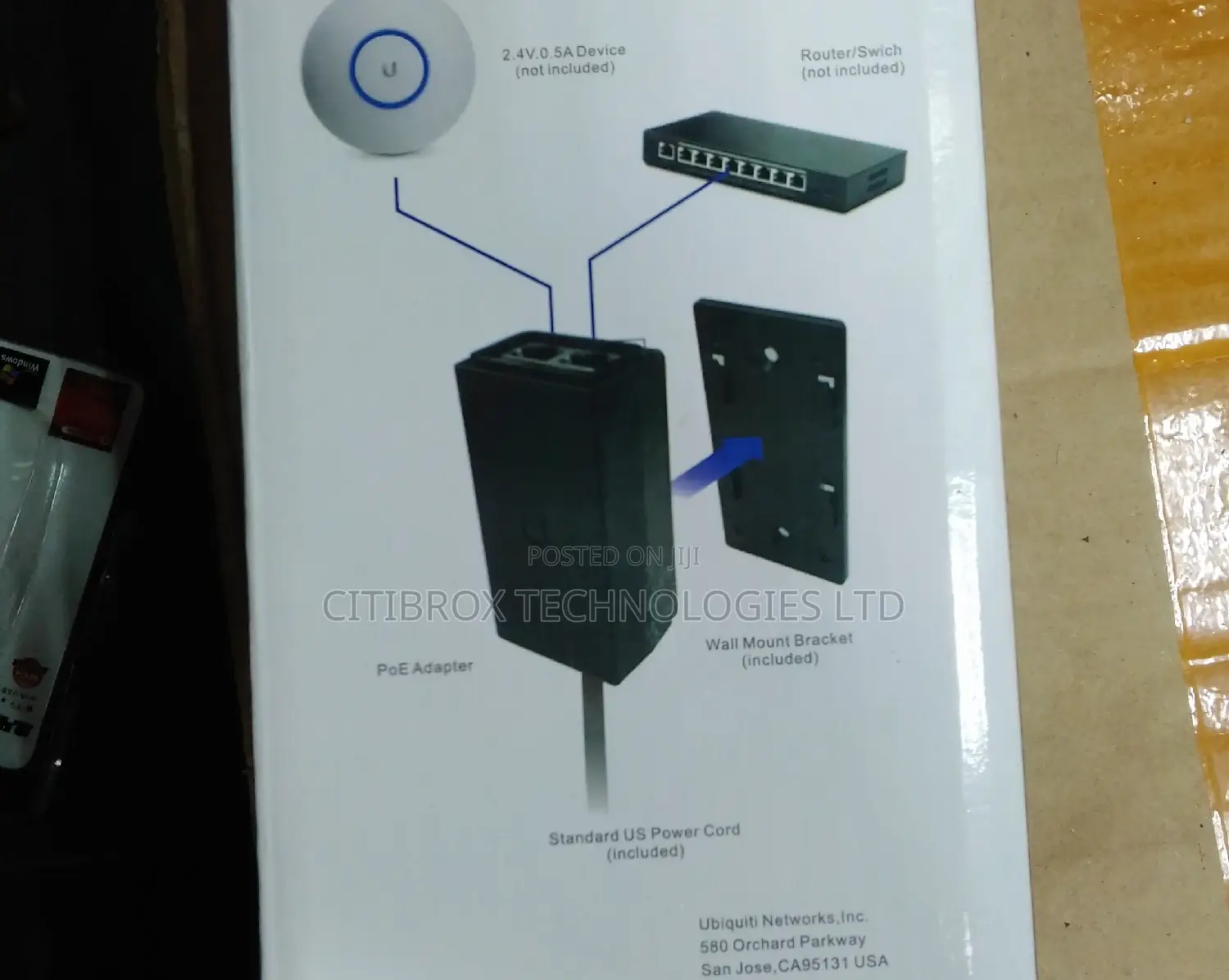 Poe Adapter 24v 0.5a
