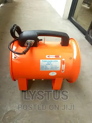 8" 200mm Portable Ventilation Fan With 5m Flexible Duct