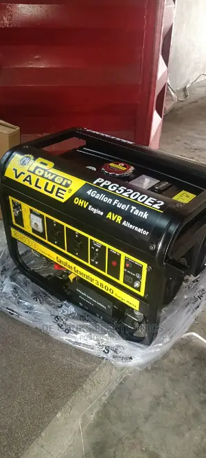Brand New Power Value 3.8kva Key Starter Generator (Copper)