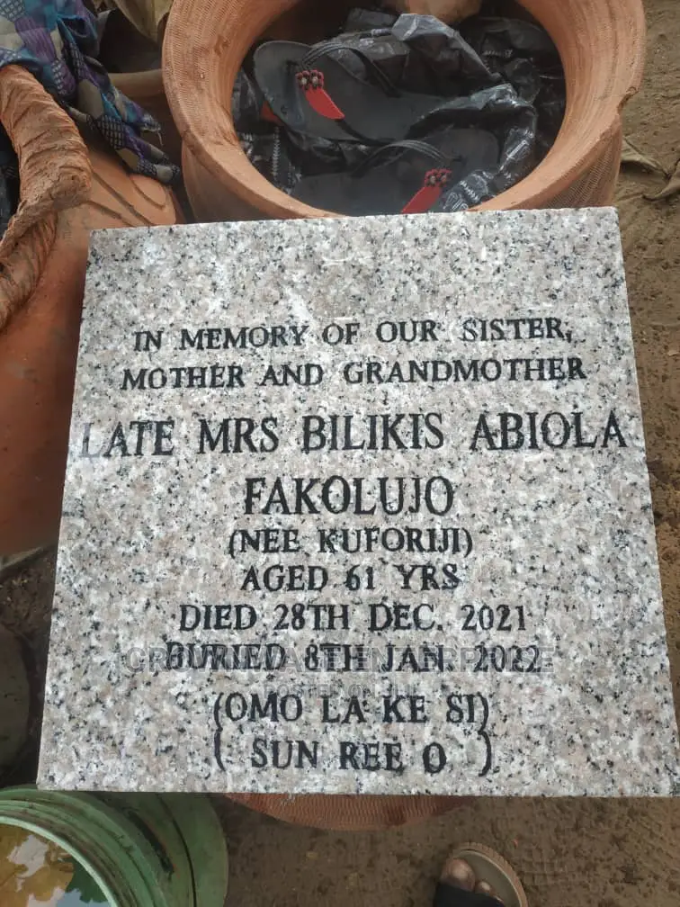 Marble Slab Engraving