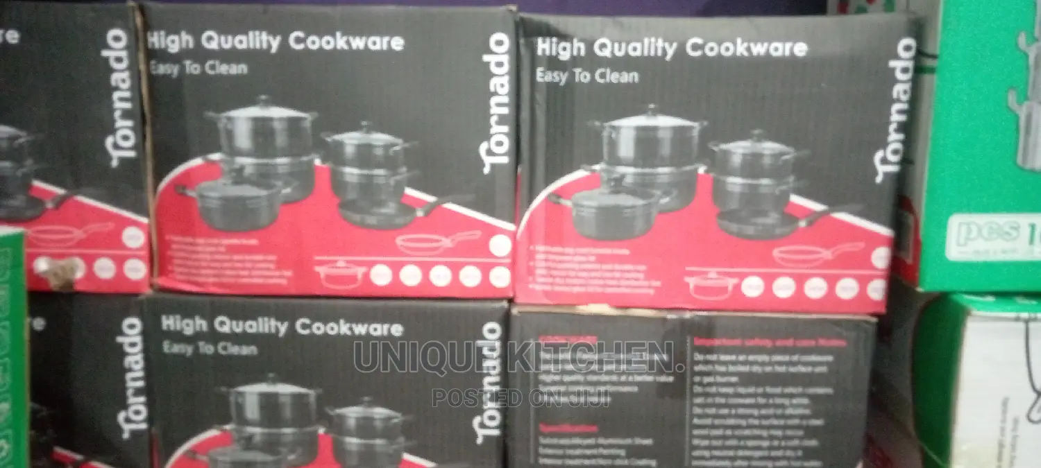 6pcs High Quality Non-Stick Pots/Cookware Set