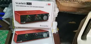 Scarlett 2i2 USB Audio Interface, Third Generation