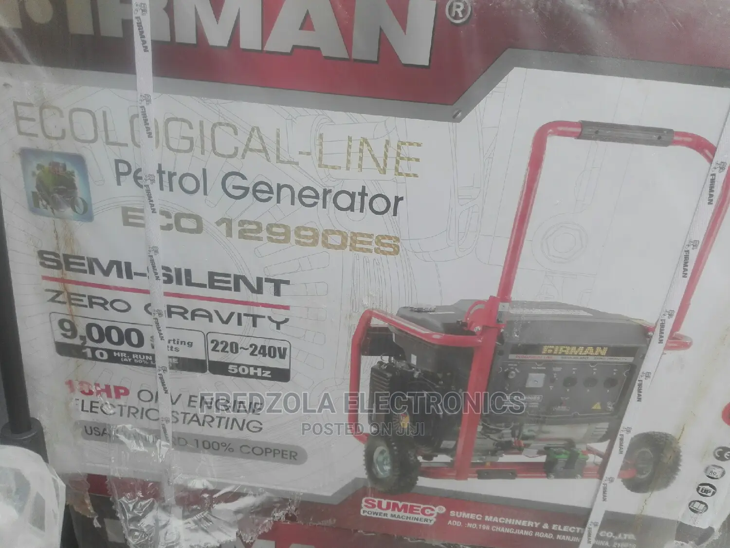 Sumec Firman 9kva Generator