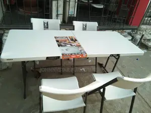 Life Style Folding Plastic Chairs With Table
