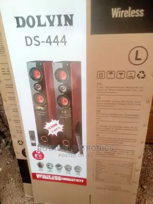 Brand New Dolvin 3.1 Bluetooth Tower Sound Speakers - Ds-444