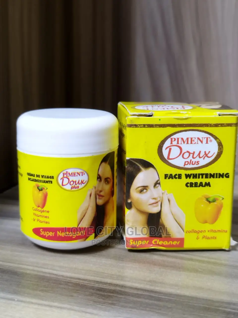 Piment Doux Serum Face Cream for Dark Spots, Knuckles,