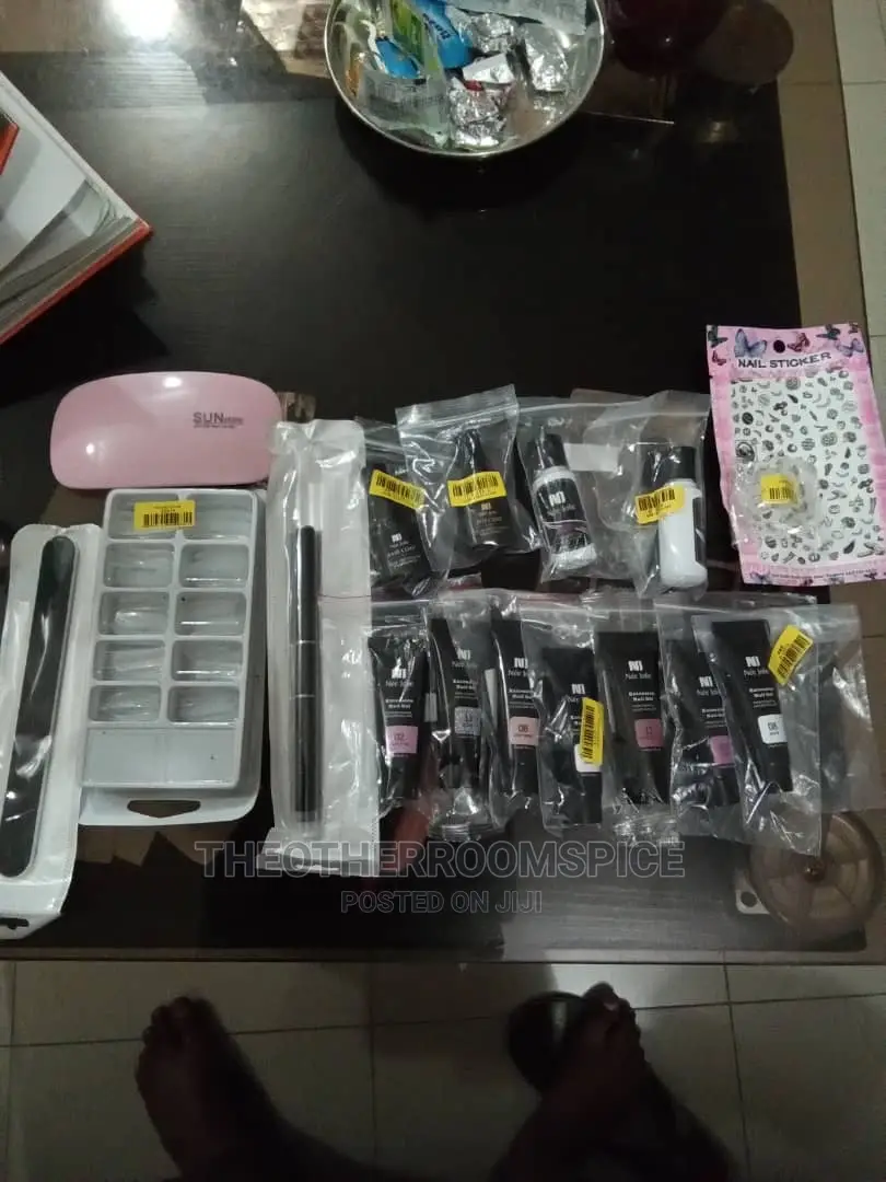 24pc Set Professional Polygel Solution Nail Art Design Tools