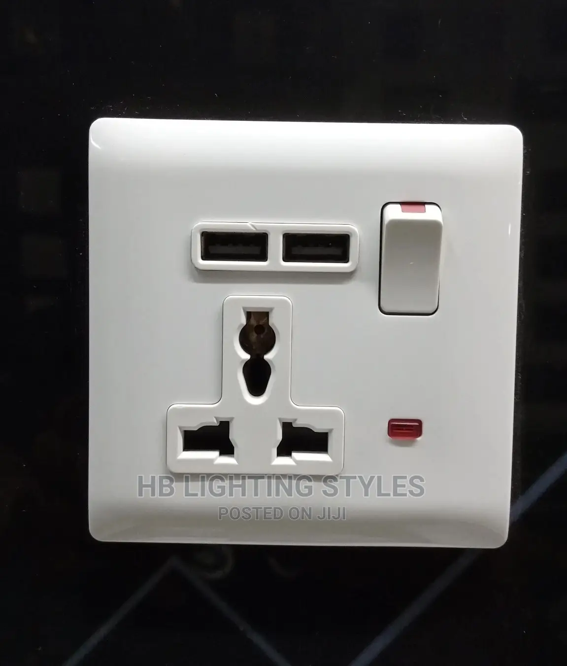 High Power Wall Switch/Socket USB