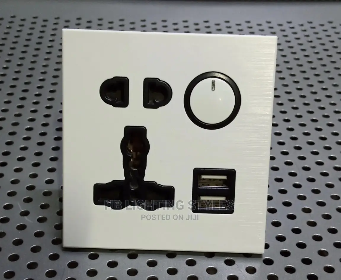High Power Wall Switch/Socket USB
