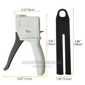 1:1 Ratio Dental Impression Mixing Dispenser Dispensing Gun