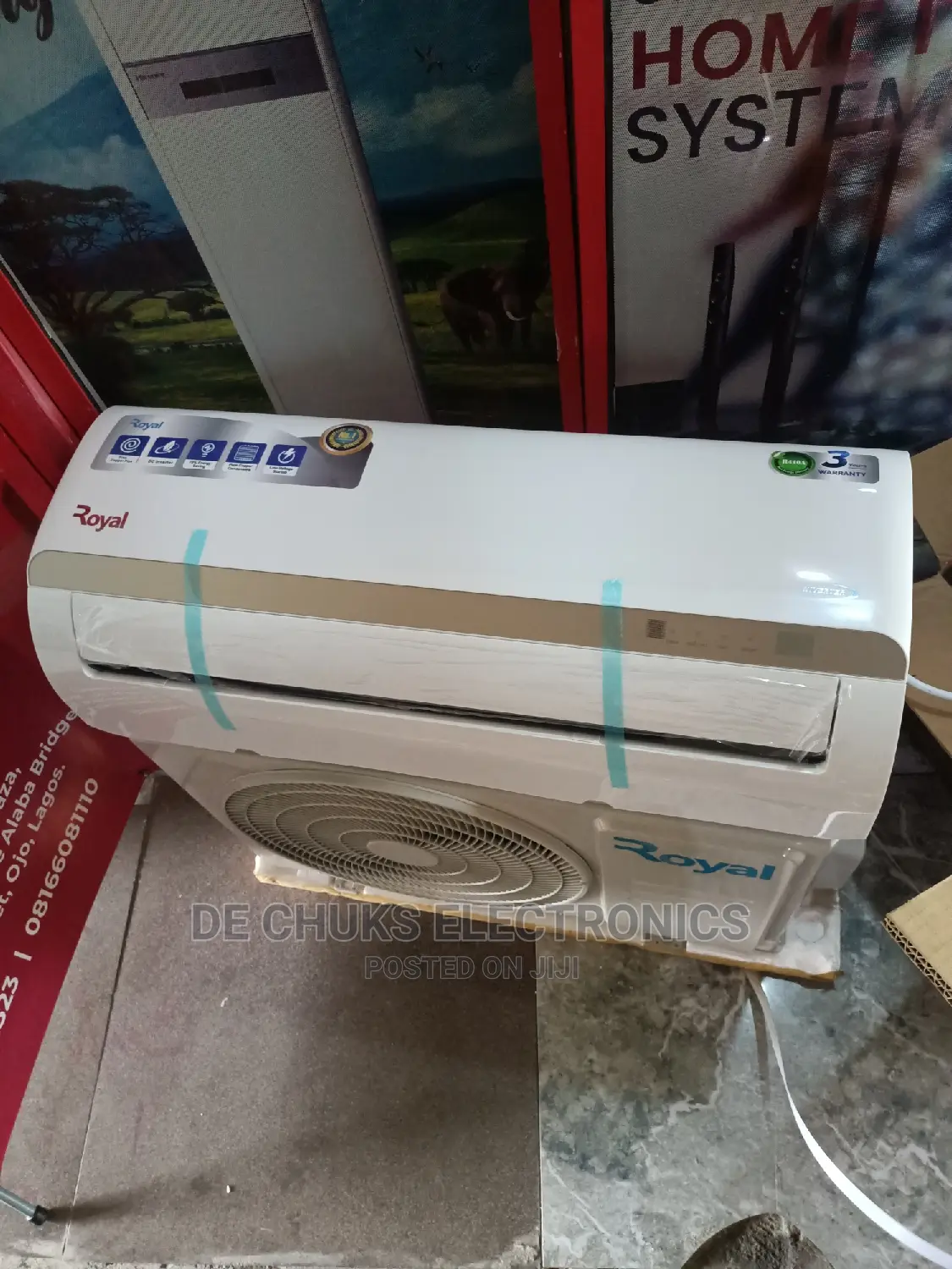 Royal Smart Inverter Split Unit Air Conditioner(1.5hpcopper)