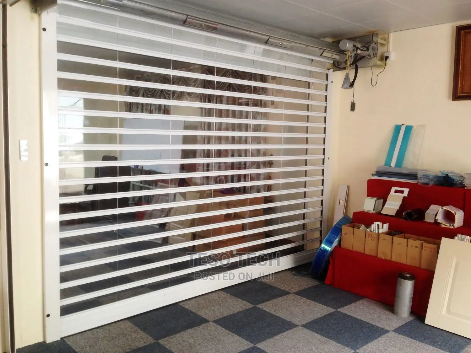 See Through Shutter Roller Doors for Shop