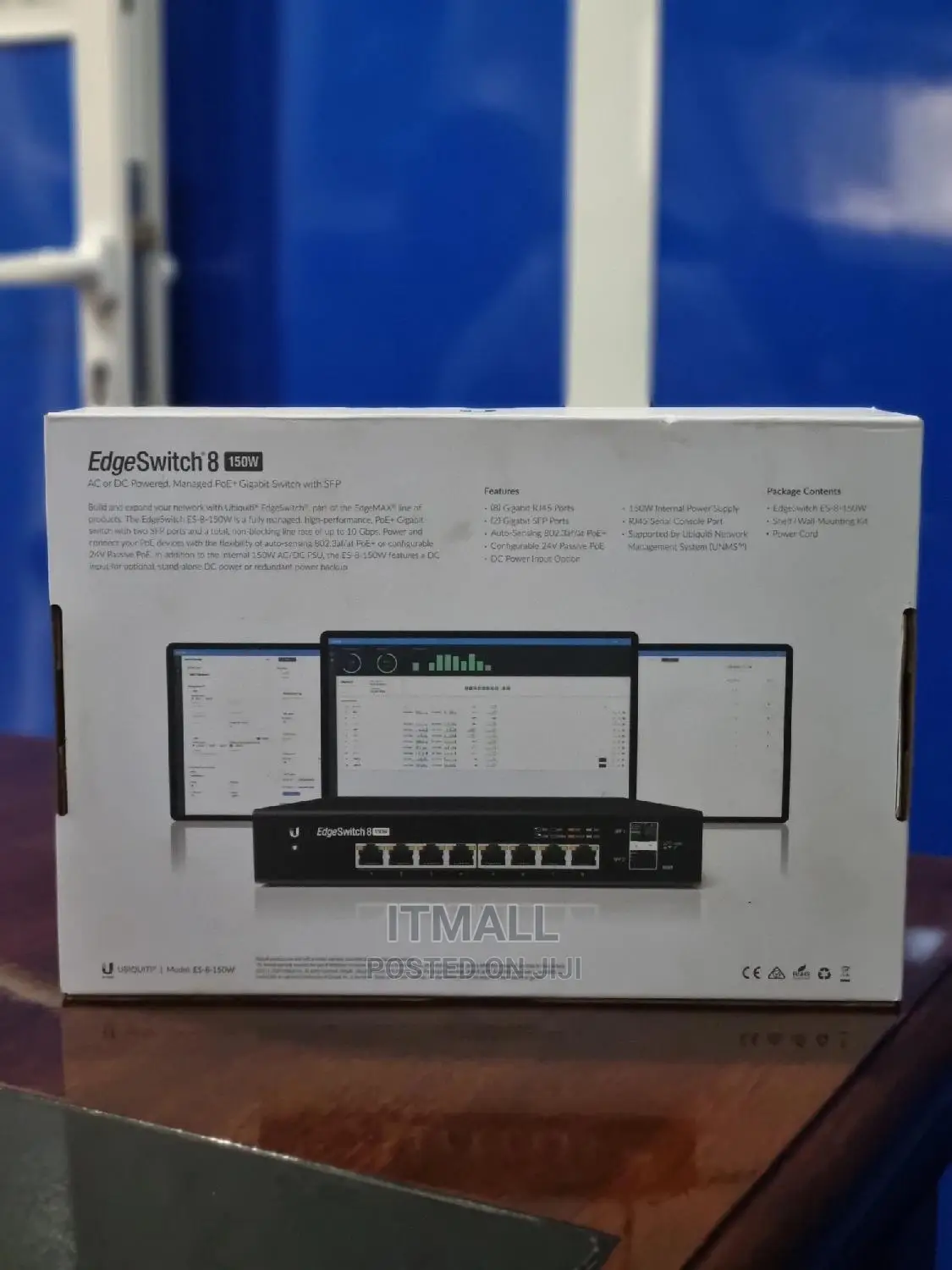 Ubiquiti 8ports Edge Switch 150W