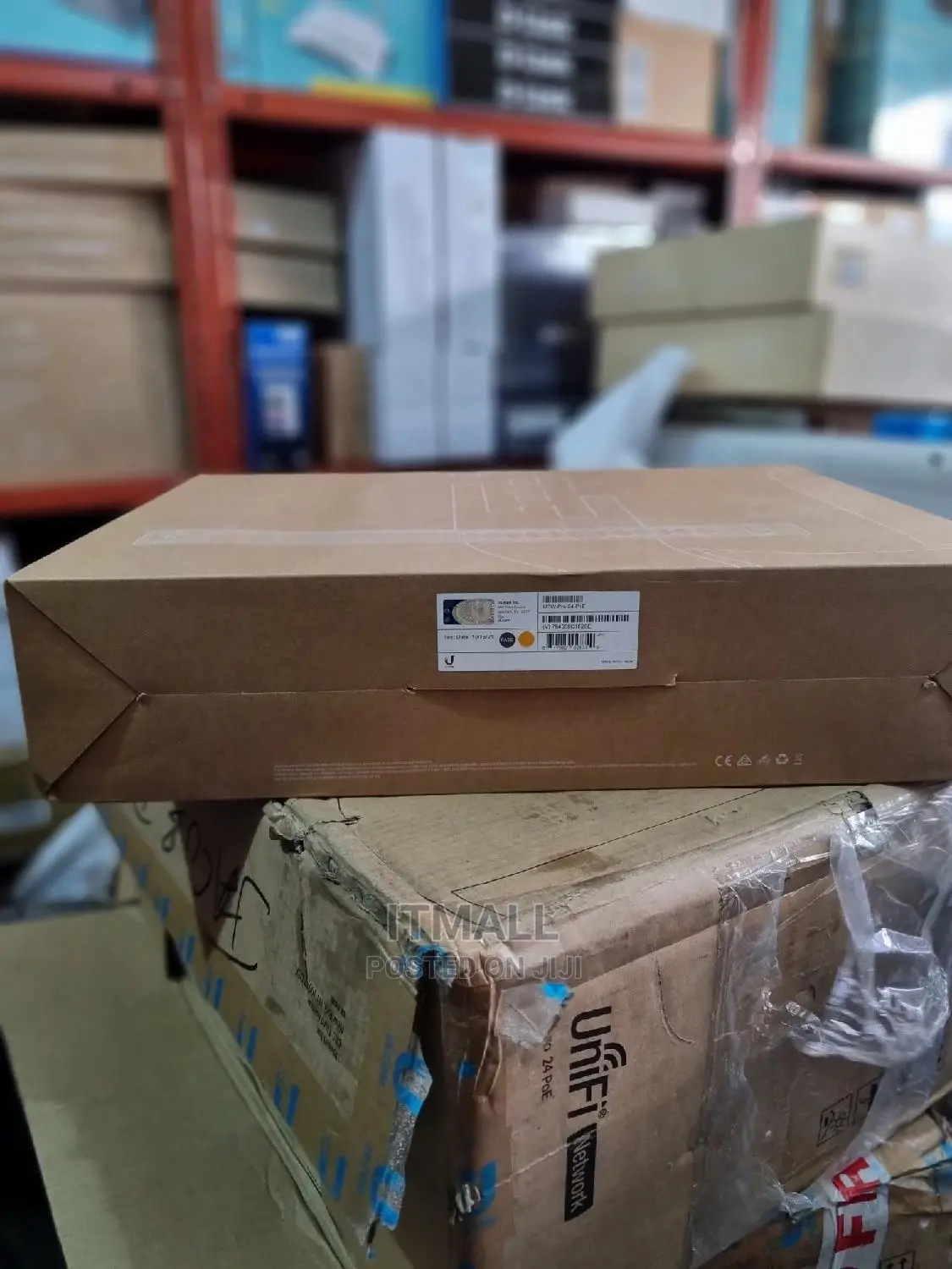 Ubiquiti USW-PRO-24-POE Switch.