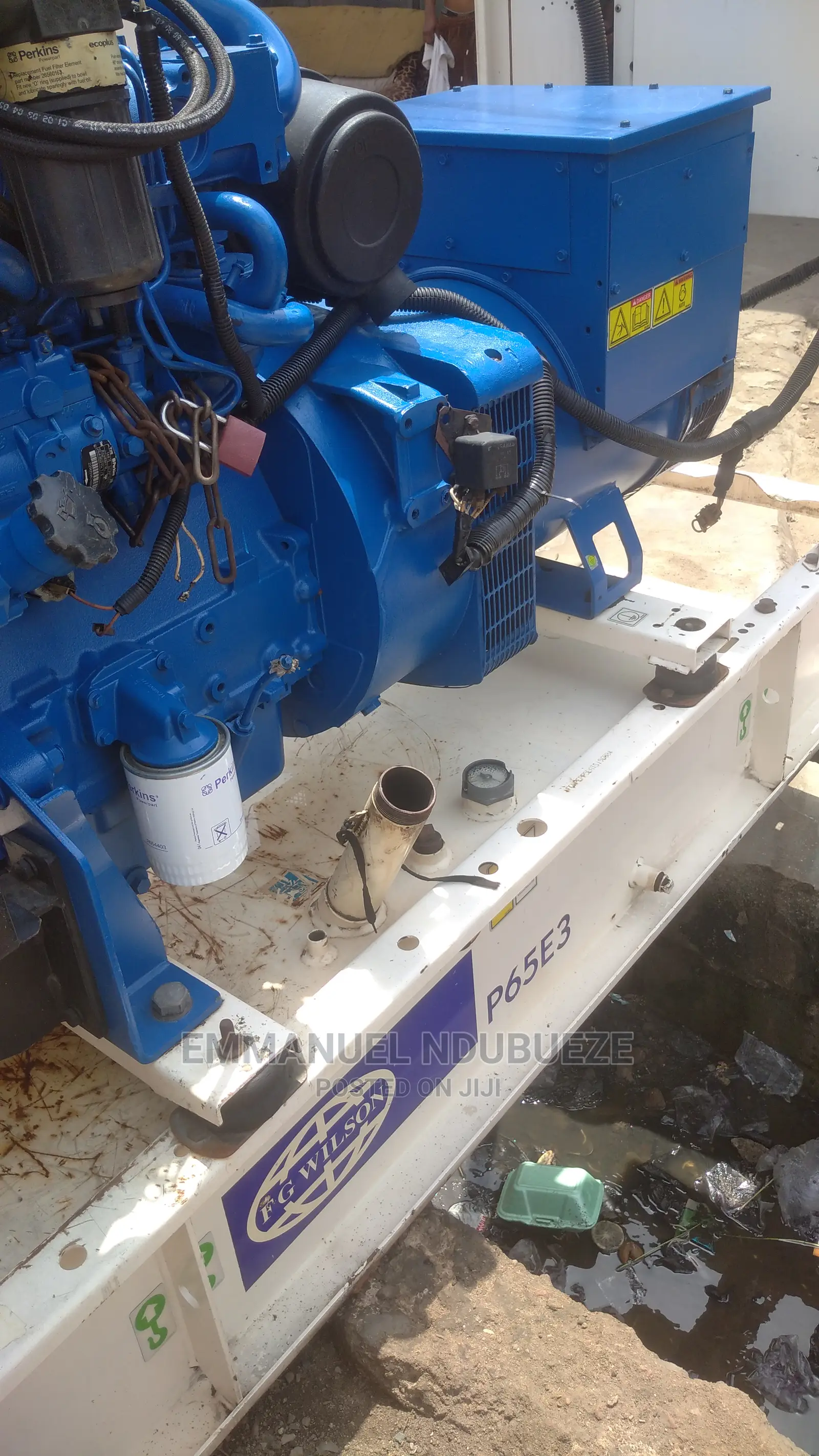 60kva Open Type Ecoplus Perkins Generator