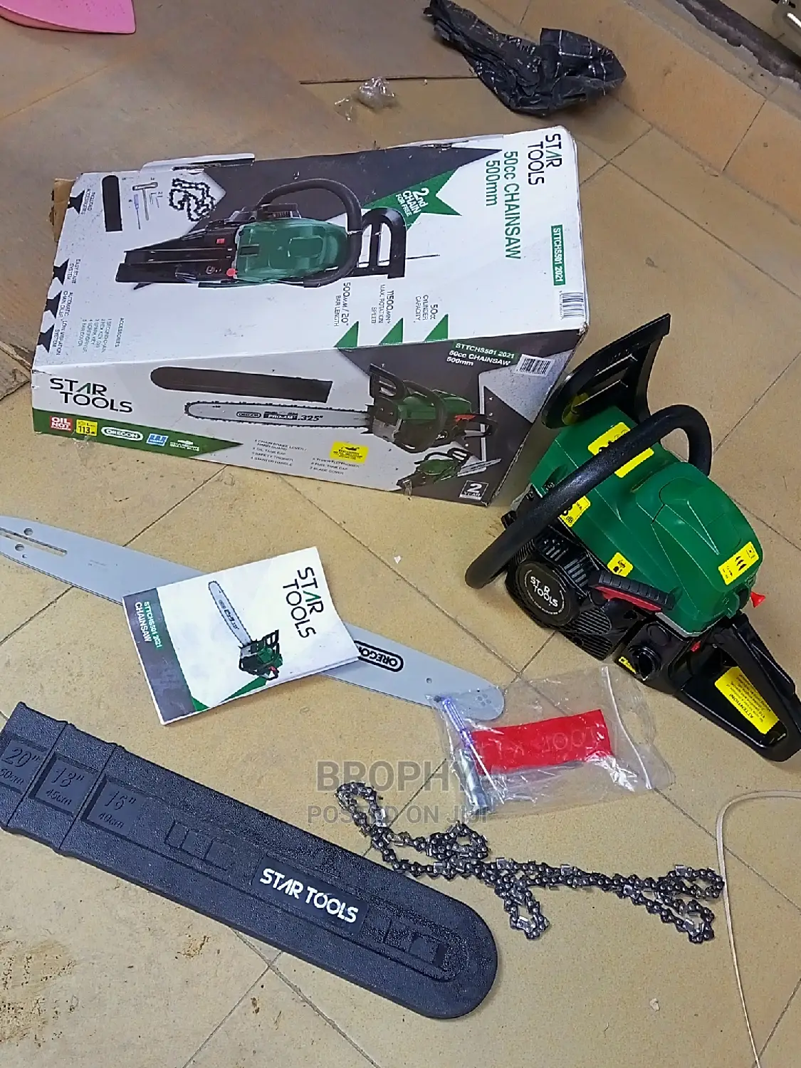 Star Tools 50cc Petrol Chainsaw
