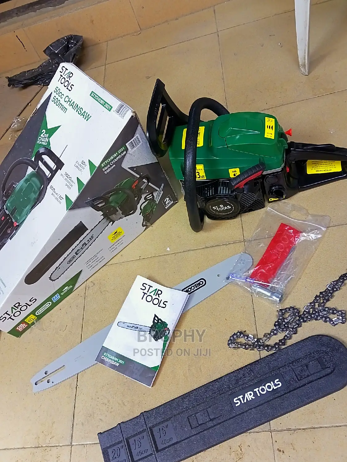 Star Tools 50cc Petrol Chainsaw